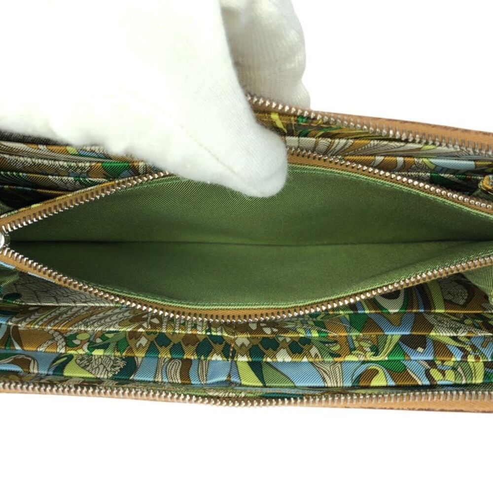Hermes Azap Long Silk'in Wallet Brown - Picture 8 of 10